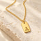 A-Z Badge Necklace