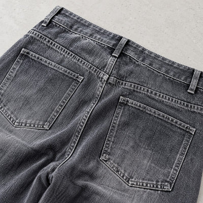 Black Washed Jeans in black