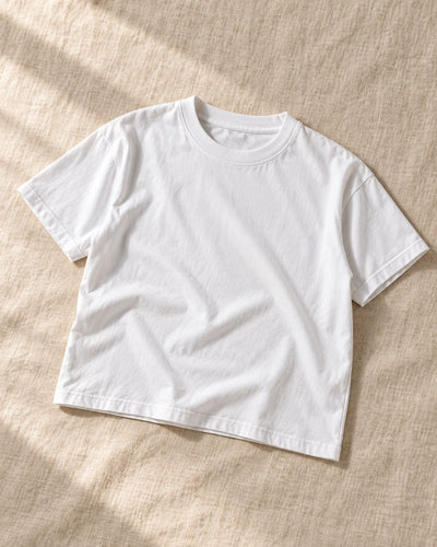 Boxy T-Shirt in white
