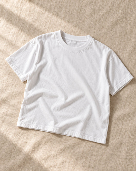 Boxy T-Shirt in white