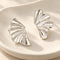 Fan Stud Earrings