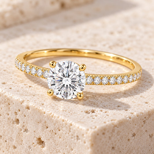 Gold Round Ring VIP