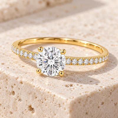 Gold Round Ring VIP