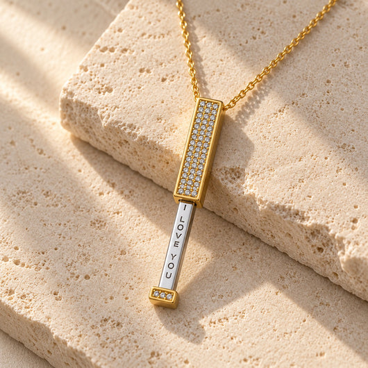 I Love You Necklace