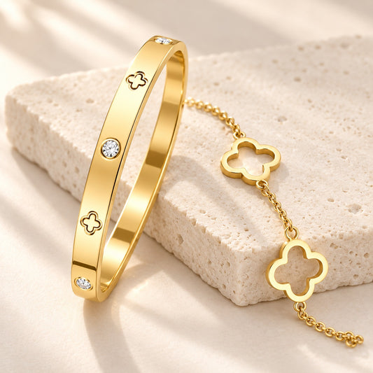 Lucky Clover Bracelet & Bangle VIP