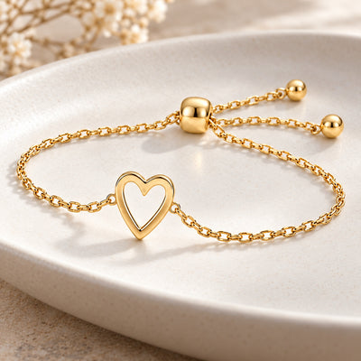 Matching Hearts Bracelets