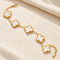 Mother Of Pearl Clover Bracelet