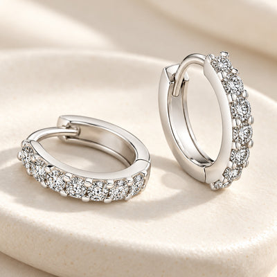 Pavé Huggie Hoop Earrings VIP
