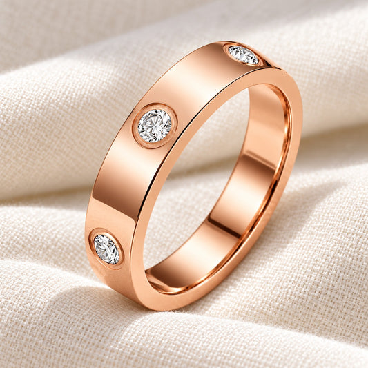 Rose Gold Love Ring VIP