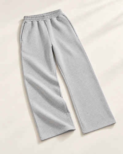 Wide Leg Sweatpants in gray
